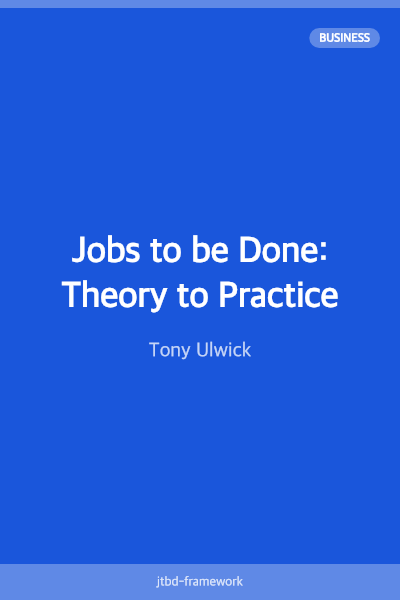 Jobs to be Done: Theory to Practice